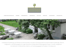 Tablet Screenshot of lindenbaum.ch