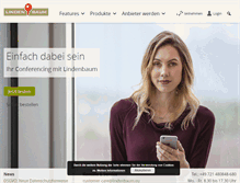 Tablet Screenshot of lindenbaum.eu
